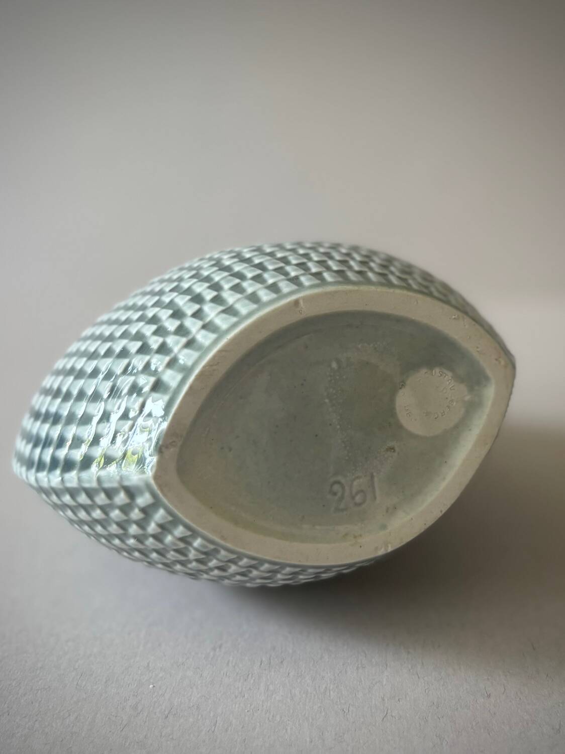 Paire vase série Reptile gris, Gustavsberg, Suède