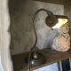 Lampe ancienne de bureau en cuivre