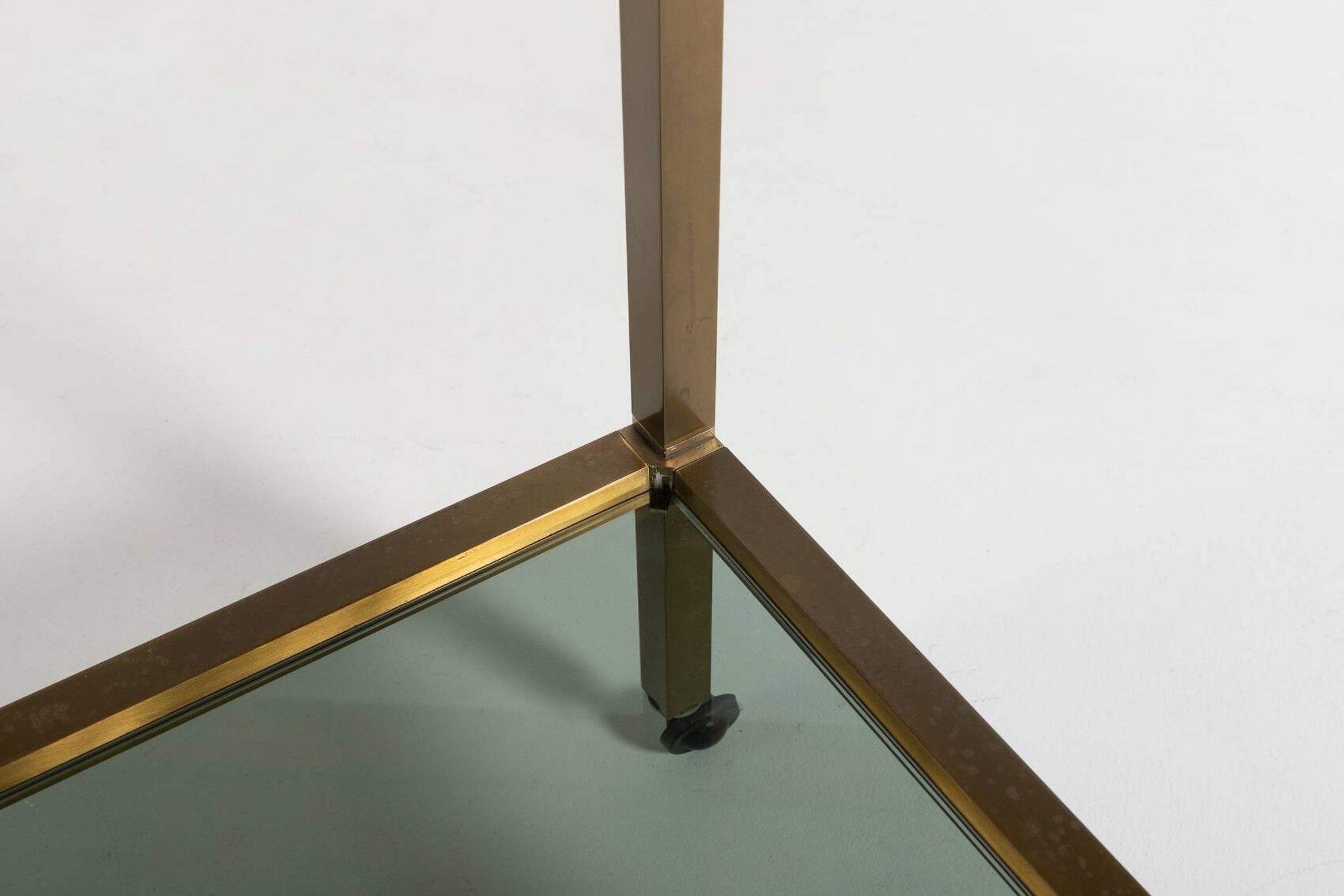 Chariot de service/table d'appoint vintage, Italie 1970