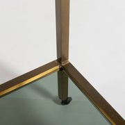 Chariot de service/table d'appoint vintage, Italie 1970