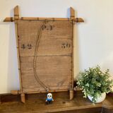 Bamboo imitation wood mirror