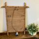 Miroir bois imitation bambou