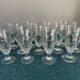 Set of 12 large Baccarat crystal glasses