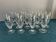 Set of 12 large Baccarat crystal glasses