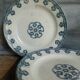 Five plates old land of Grigny fire