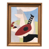 Painting on panel