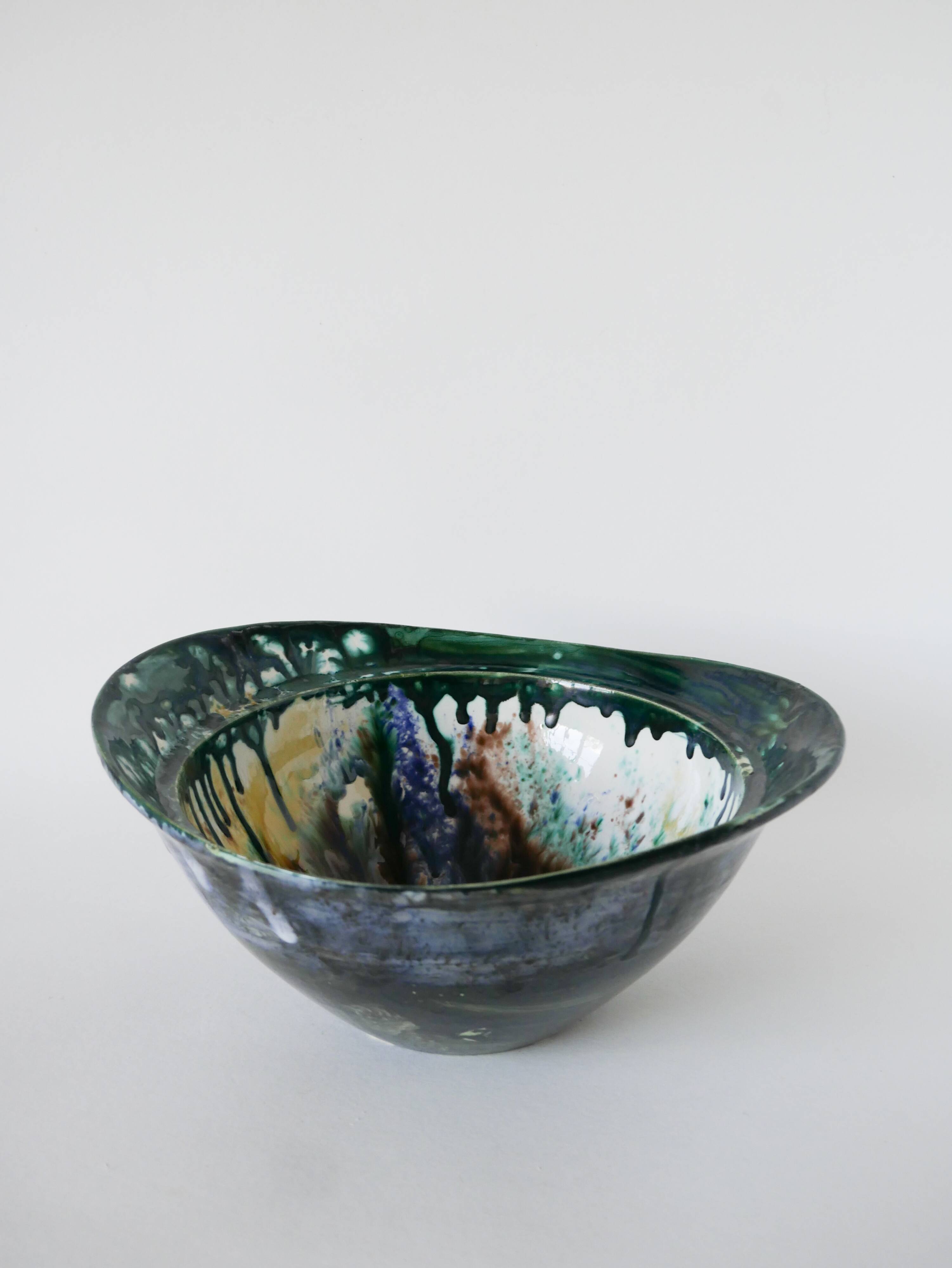 Ceramic soup tureen from Morvan, 1970