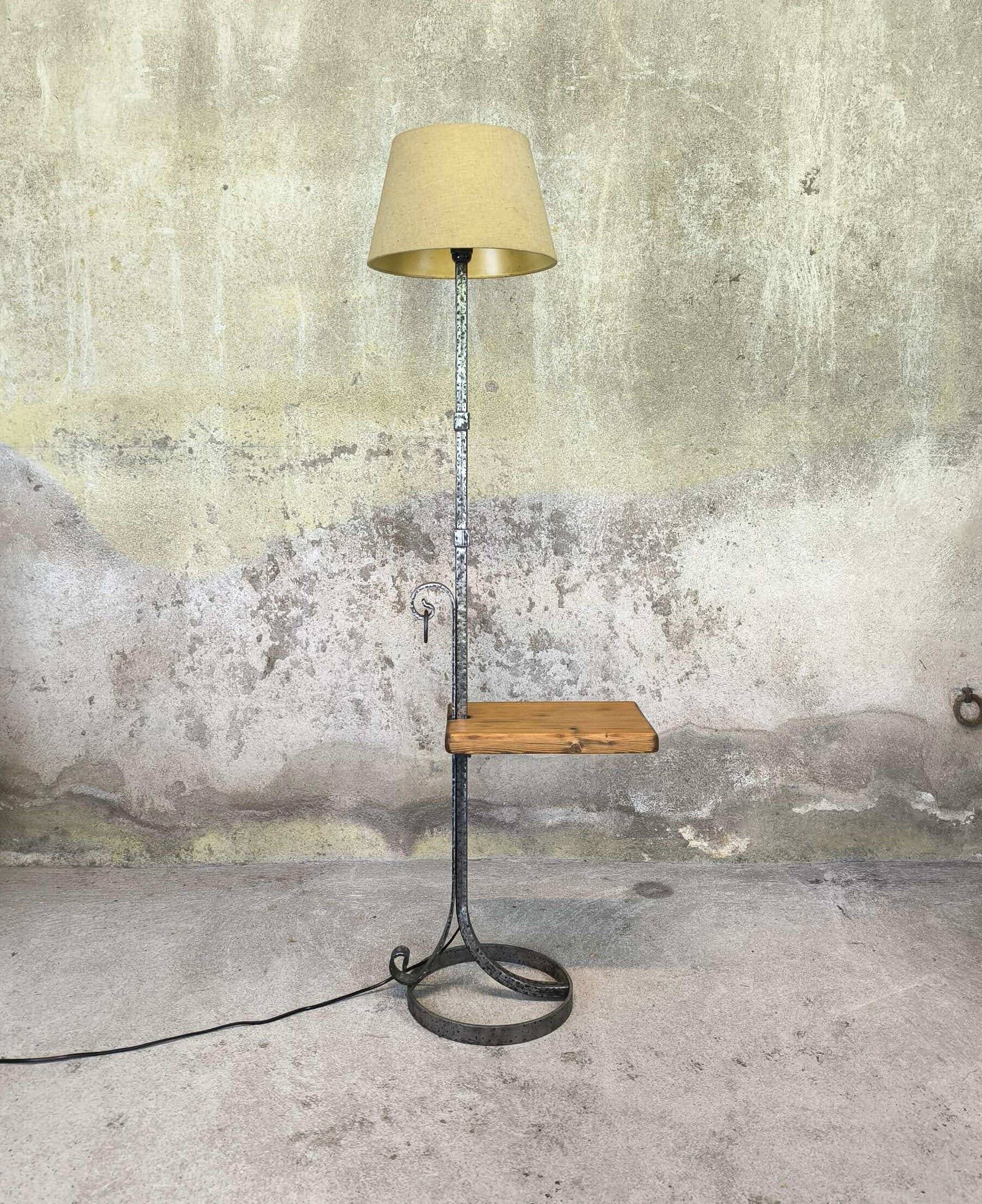 Jean Pierre Ryckaert Brutalist Vintage Floor Lamp