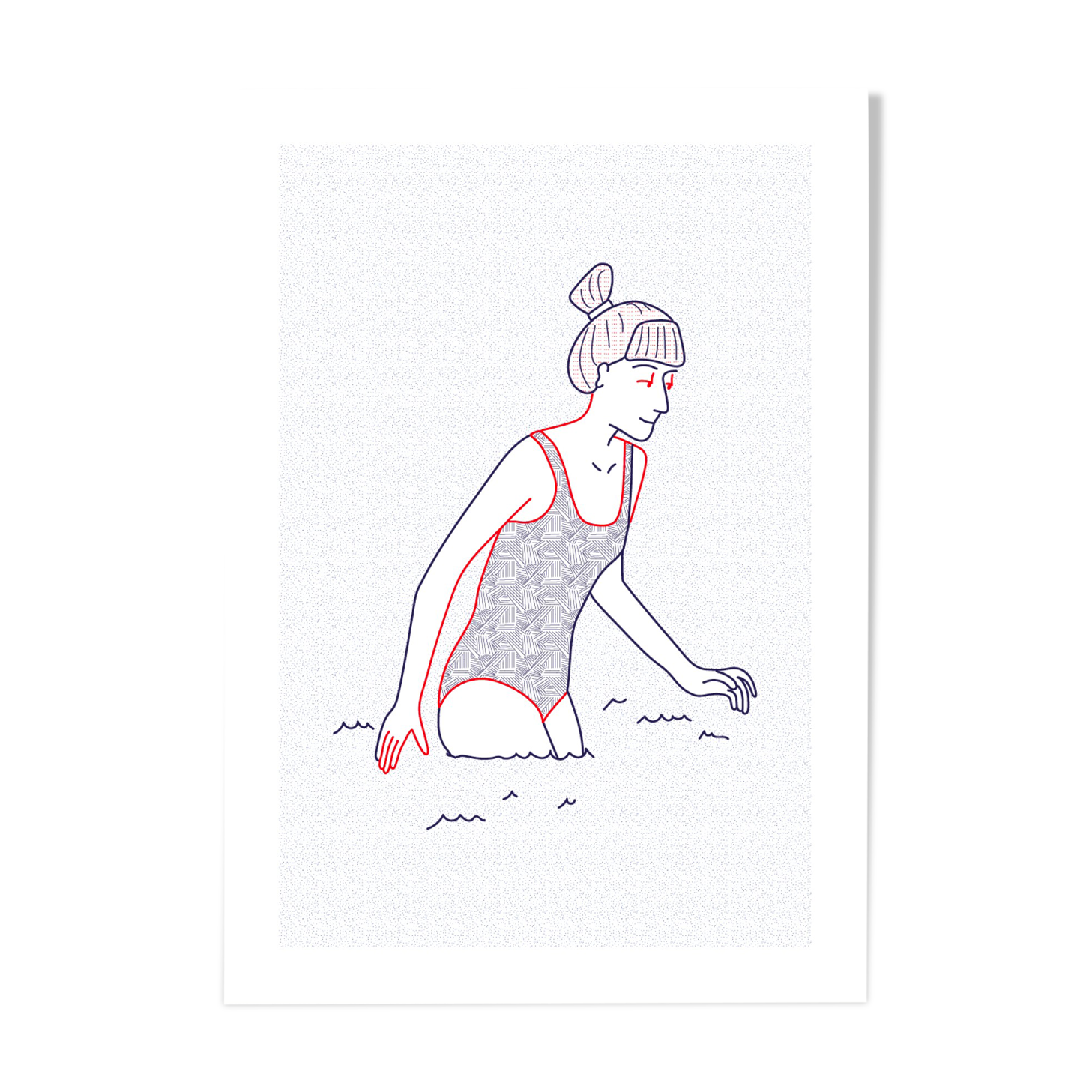 Illustration Naiade No. 1/8