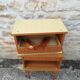 Teak bedside tables