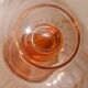 Champagne coupe, pink, rosaline.