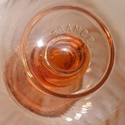 Champagne coupe, pink, rosaline.
