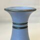 Knights of Tintagel vase in blue sandstone ceramic 1960 -70 soliflore