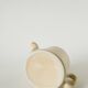 Ceramic teapot, Butter yellow and Gold, 1950