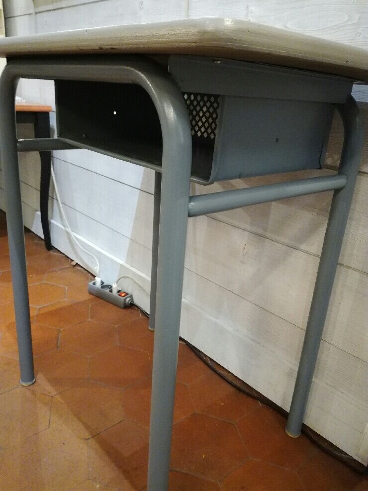 Desk and chair