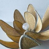 Lotus flower pendant light