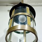 1-light brass lantern