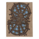 Rare “Abstract Wheels” ceramic relief by Marianne Starck for Michael Andersen / wall plaque / Mid-century Danish modern design / 1960s / 1970s
