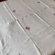 Damask tablecloth 125x125 butterfly embroidery