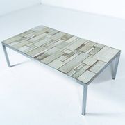 Mid-Century Mosaic Coffee Table attributed to Pia Manu, 1970s