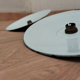 Set of 4 old pendant lamps