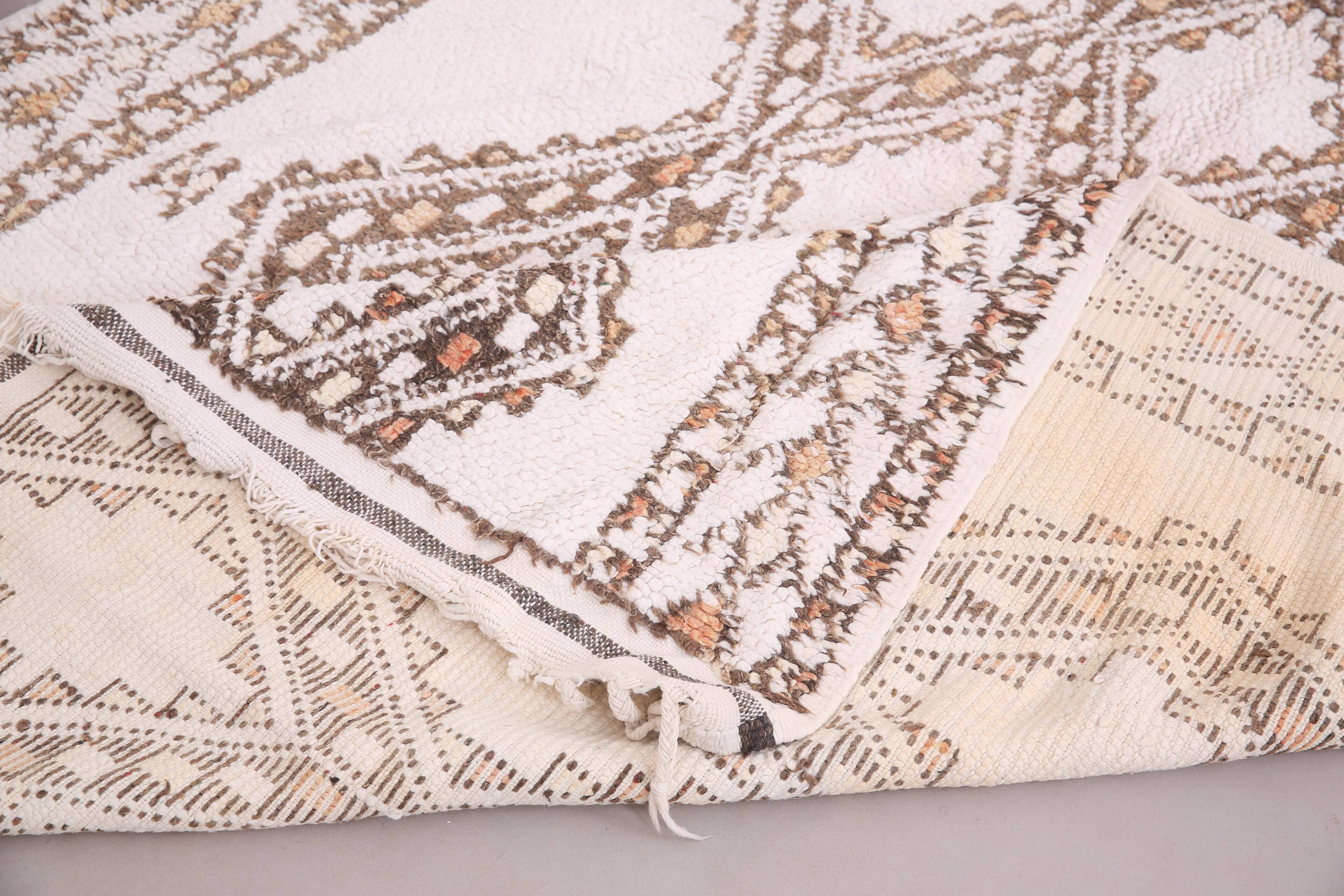 Vintage Moroccan Rug 177 x 269 cm - Berber Wool Rug - Beni Ourain Rug
