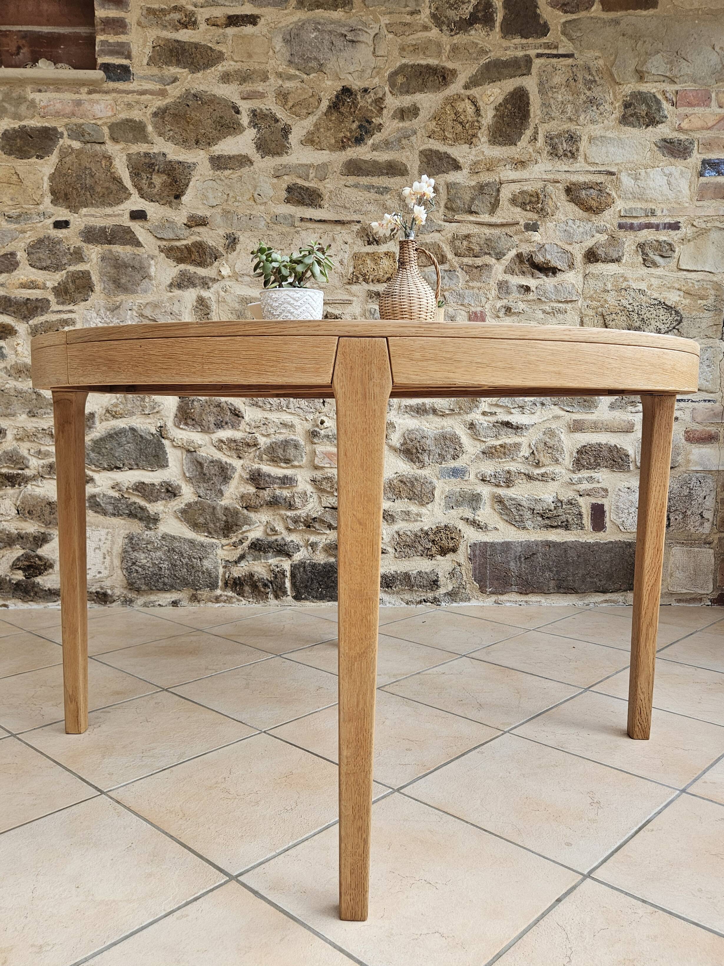 Table ronde vintage
