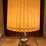Lampe à poser inox brossé vintage