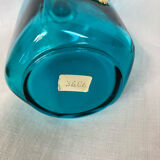 Blue glass toilet bottle Marcel Franck