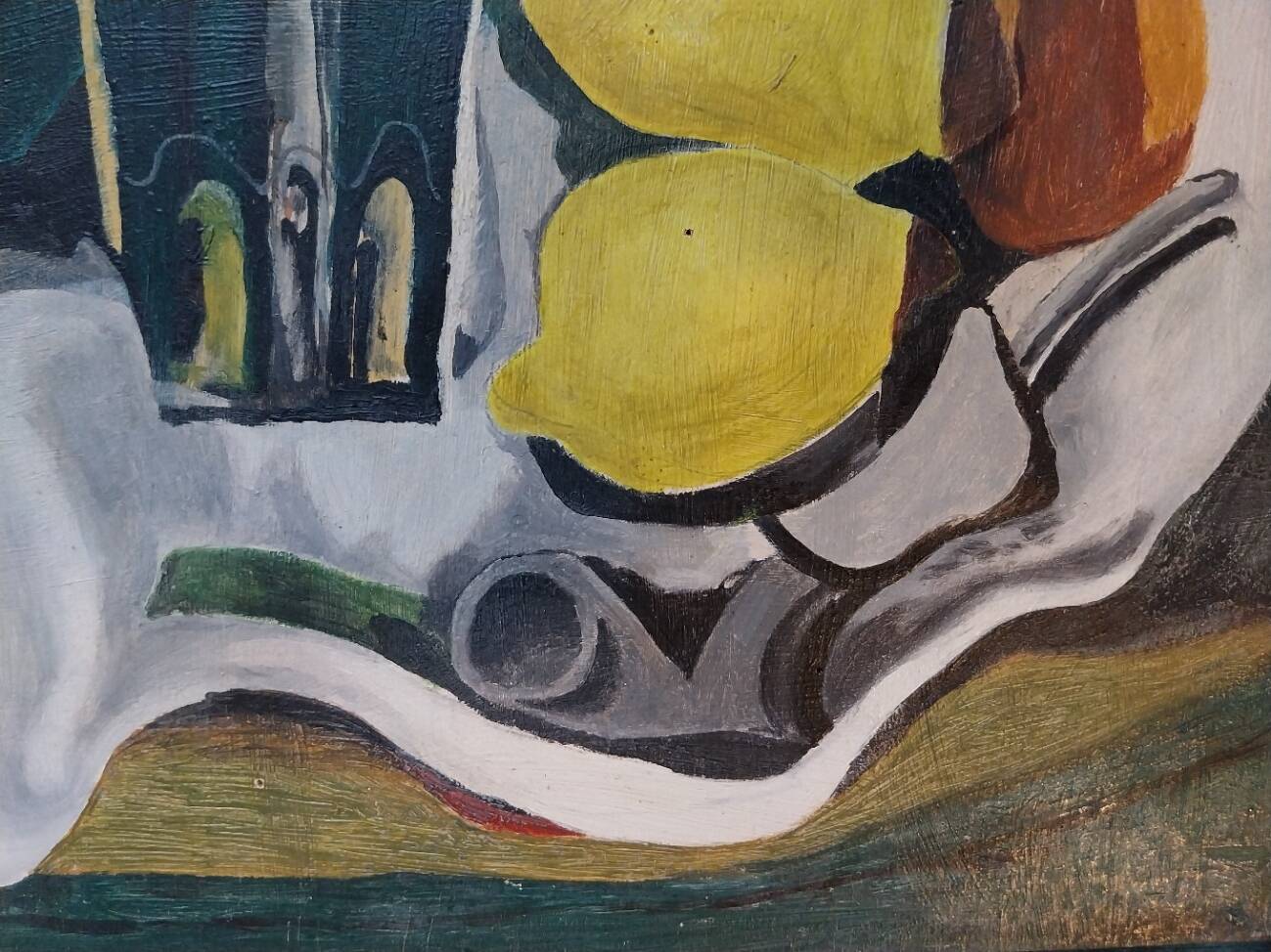 Cubist still life after Georges Braque, 1950-1970