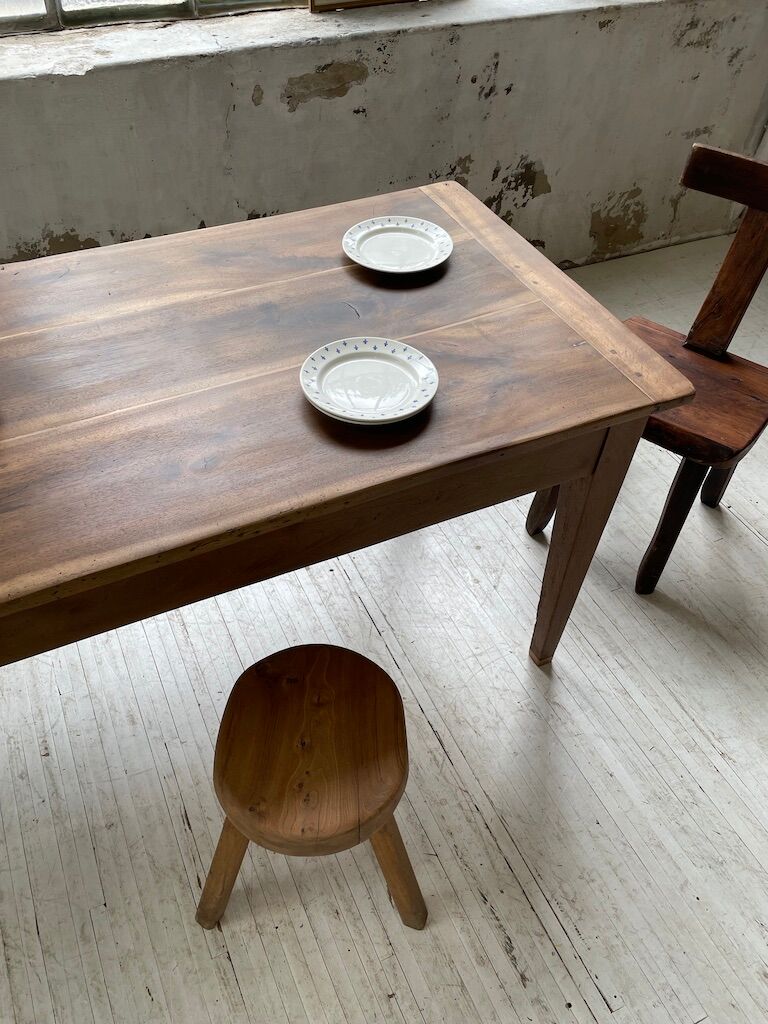 Walnut farm table 190cm
