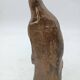 Antique small wooden sculpture of a Madonna from the 18th century