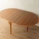 Round butterfly dining table by Lübke, 1960s, teak