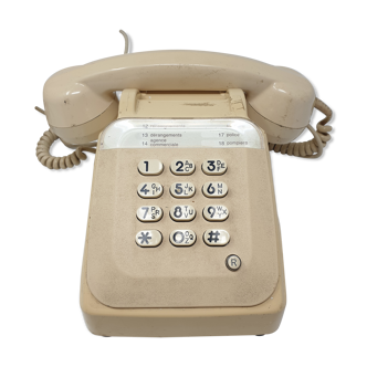 Téléphone bakélite blanc