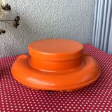 Orange kitchen scale space age Soehnle Germany