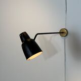 Set of 3 wall lights edited by Parscot France 1950s