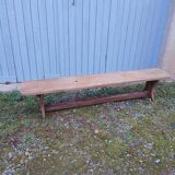Antique farm bench