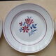 Set of 6 flat plates St Amand Céranord Yolande model