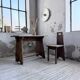 Brutalist office chair set from the 1950s.
