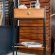 Old vintage bedside