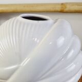 Oval vase draped effect