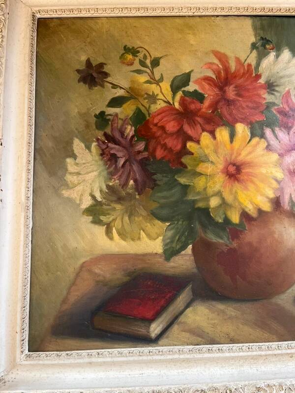 Oil on panel - A. Mayer - 1950