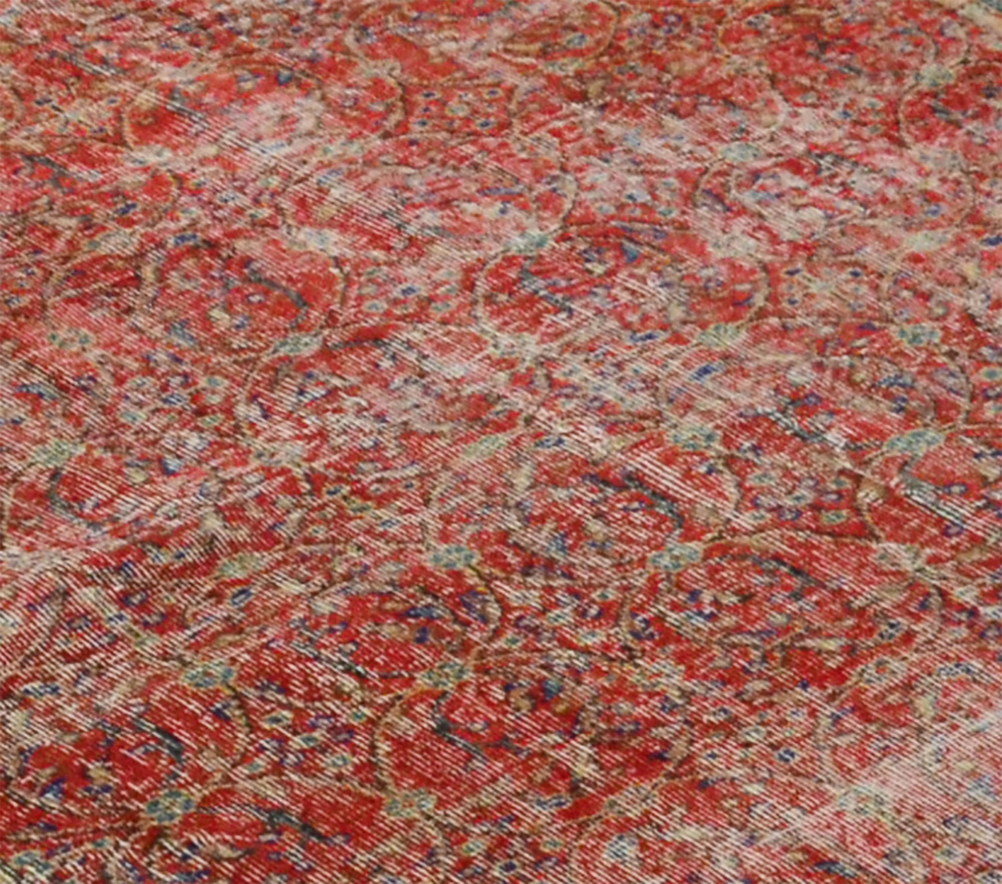 Anatolian handmade vintage rug 330 cm x 208 cm