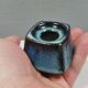 Small delicious candle holder from Danish Stogo ceramics 1980s
