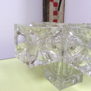 Lampe en verre