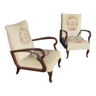 Deux fauteuils années 50