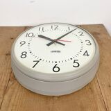 Vintage School Wall Clock from Standard Electric, 1970s
