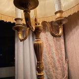 Solid bronze floor lamp Louis XVI style