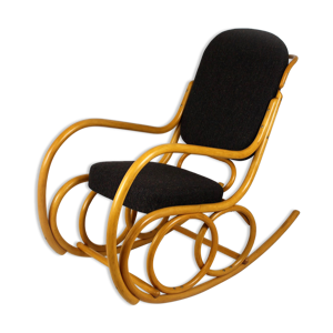 Rocking-chair en bois de hêtre