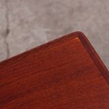 Table basse vintage en teck danois milieu du siècle 50er 60er